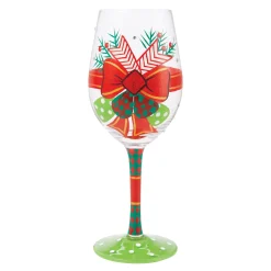 Discount Enesco Gift My Fancy Christmas Bow Wine