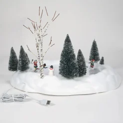 Store Department 56 New Animated Skating Pond