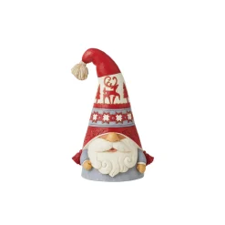 Online Enesco Gift Nordic Noel Gnome Flap Hat Fig
