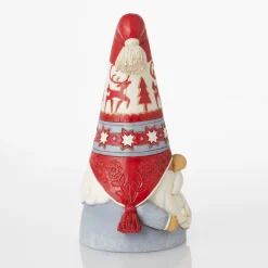 Online Enesco Gift Nordic Noel Gnome Flap Hat Fig