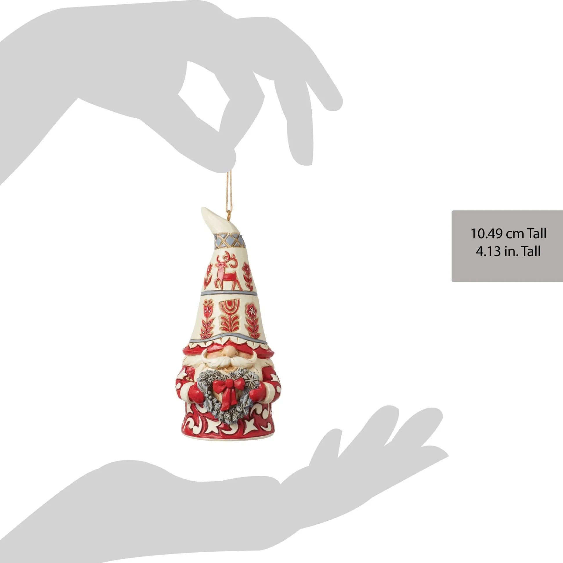 Sale Enesco Gift Nordic Noel Gnome w/ Heart Orn