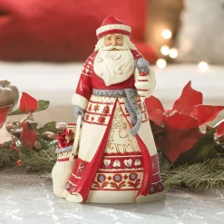 Cheap Enesco Gift Nordic Noel Santa with Bag Fig