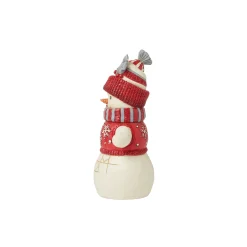Clearance Enesco Gift Nordic Noel Snowman with Hat