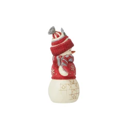 Clearance Enesco Gift Nordic Noel Snowman with Hat