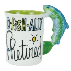 New Enesco Gift O fish ally Retired Sculpt Mug