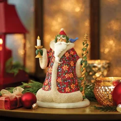 New Enesco Gift Old World Santa Figurine