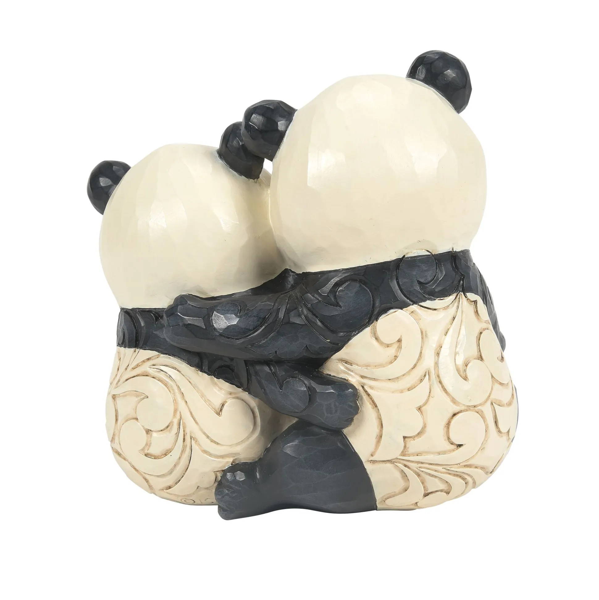 Best Enesco Gift Panda Couple With Heart Fig