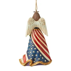 Online Enesco Gift Patriotic Angel Ornament
