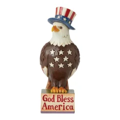 Shop Enesco Gift Patriotic Bless America Eagle
