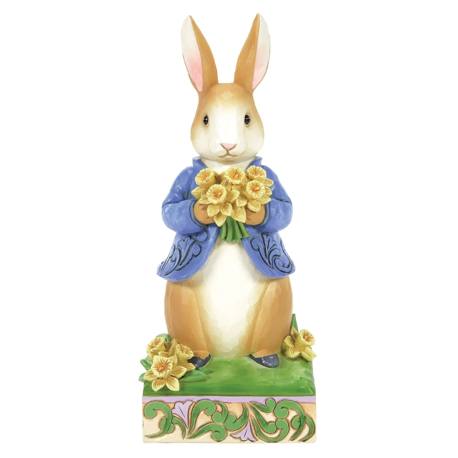 Store Enesco Gift Peter Rabbit with Daffodils
