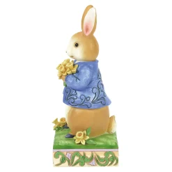 Store Enesco Gift Peter Rabbit with Daffodils