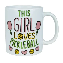 Sale Enesco Gift Pickle Ball Mug Sock Set