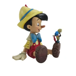 New Enesco Gift Pinocchio & Jiminy Sitting