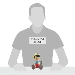 New Enesco Gift Pinocchio & Jiminy Sitting