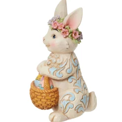 New Enesco Gift Pint Bunny with Floral Crown