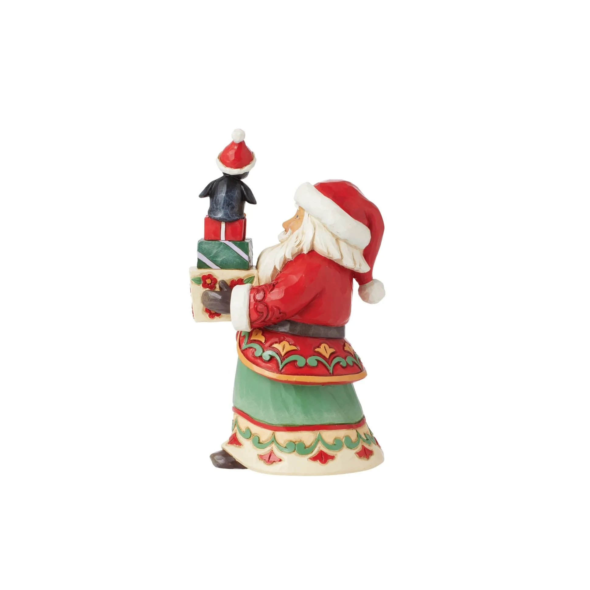 Sale Enesco Gift Pint Santa with Presents Fig