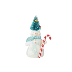 Clearance Enesco Gift Pint Snowman Sisal Hat Fig