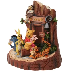 Clearance Enesco Gift Pooh Carved by Heart