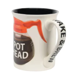 Clearance Enesco Gift Pot Head Mug