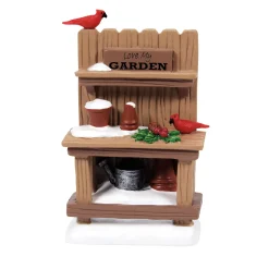 Cheap Department 56 Potter's Bench with Birdies