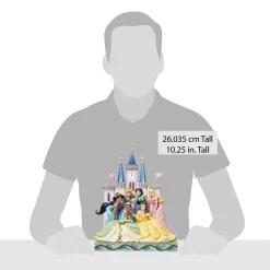 New Enesco Gift Princess Group in front of Cas