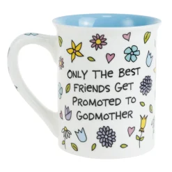 Fashion Enesco Gift Promoted to God Mother Mug