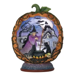 Best Sale Enesco Gift Pumpkin Diorama LED Figurine