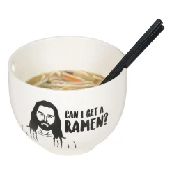 Discount Enesco Gift RAMEN JESUS BOWL W CHOPSTICKS