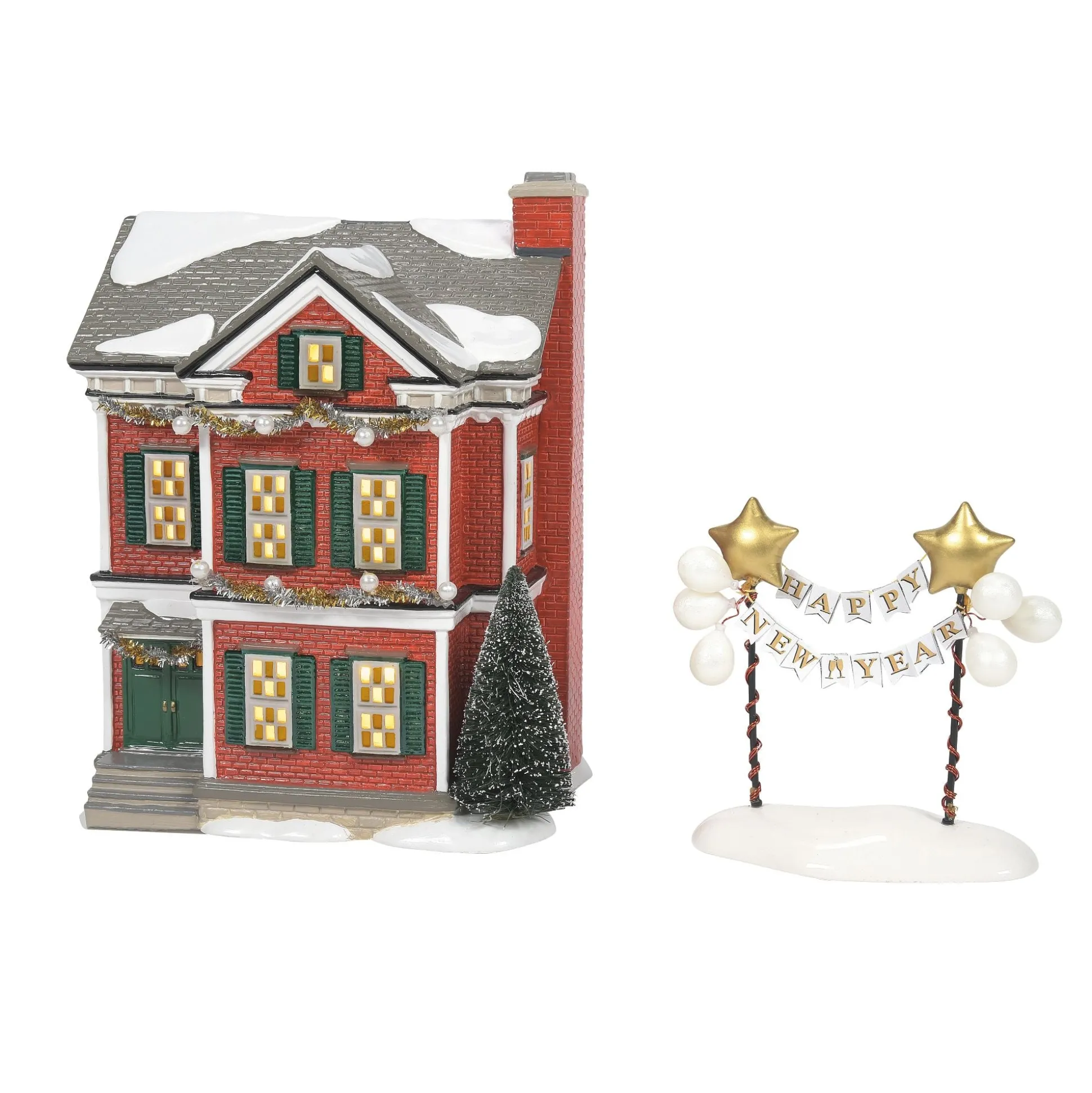 Cheap Department 56 Ready For New Year's Eve st/2