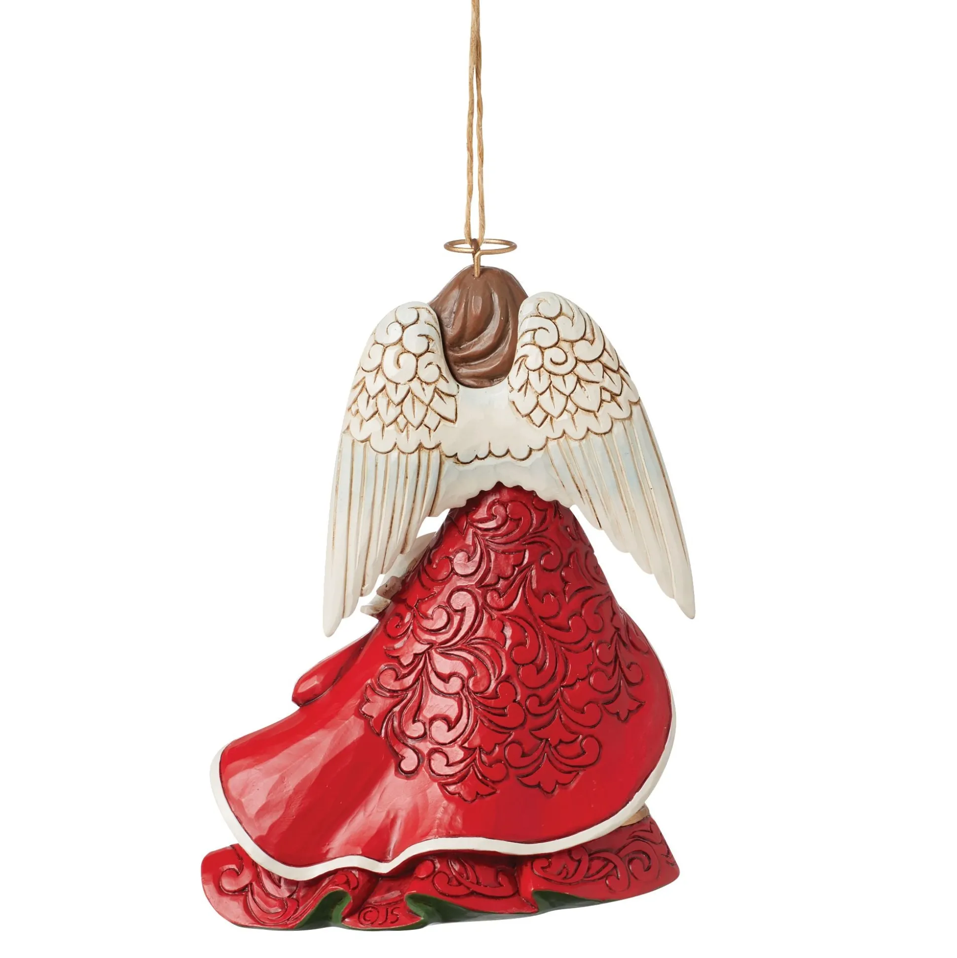 Shop Enesco Gift Red Angel with Cardinals Orn