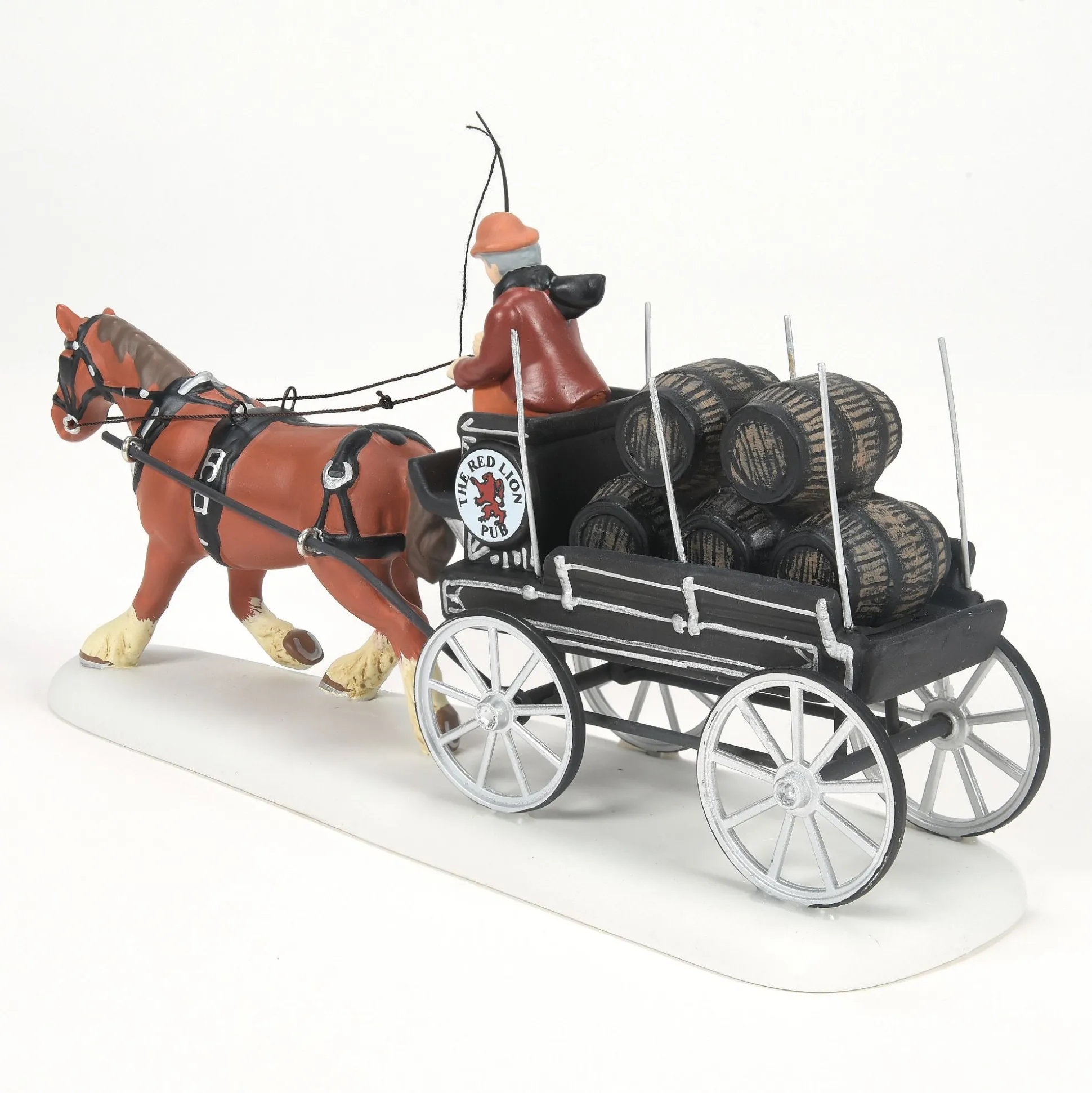Best Department 56 Red Lion Pub Beer Wagon
