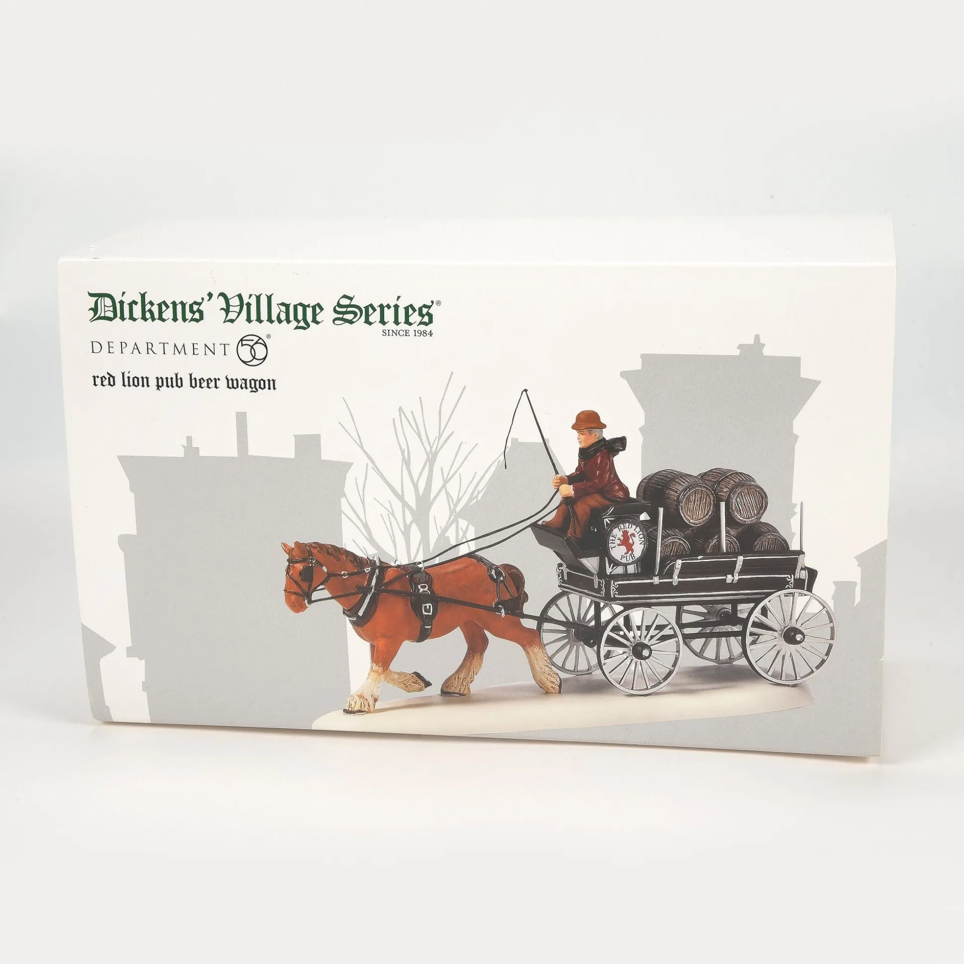 Best Department 56 Red Lion Pub Beer Wagon