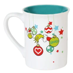 Fashion Department 56 Resting Grinch Face Mug