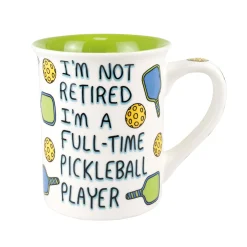 Cheap Enesco Gift Retired Pickleball Mug
