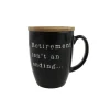 Fashion Enesco Gift Retirement Mug with Lid Set
