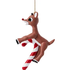 Cheap Department 56 Rudolph Candy Cane Ornament
