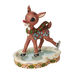 Flash Sale Enesco Gift Rudolph Ice Skating
