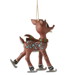 Flash Sale Enesco Gift Rudolph Ice Skating Ornament