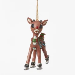 Flash Sale Enesco Gift Rudolph Ice Skating Ornament