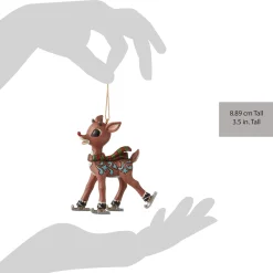 Flash Sale Enesco Gift Rudolph Ice Skating Ornament