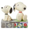 Best Sale Enesco Gift 1950s Snoopy & Today's Snoopy