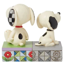 Best Sale Enesco Gift 1950s Snoopy & Today's Snoopy