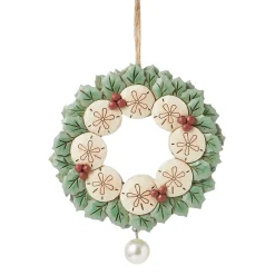 Online Enesco Gift Sand Dollar Wreath Ornament