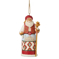 Clearance Enesco Gift Santa Around World Turkey Orn