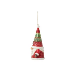 Sale Enesco Gift Santa Gnome with Gift Orn