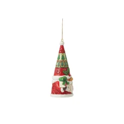 Sale Enesco Gift Santa Gnome with Gift Orn