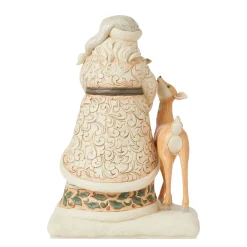 Clearance Enesco Gift Santa Holding Fawn Fig