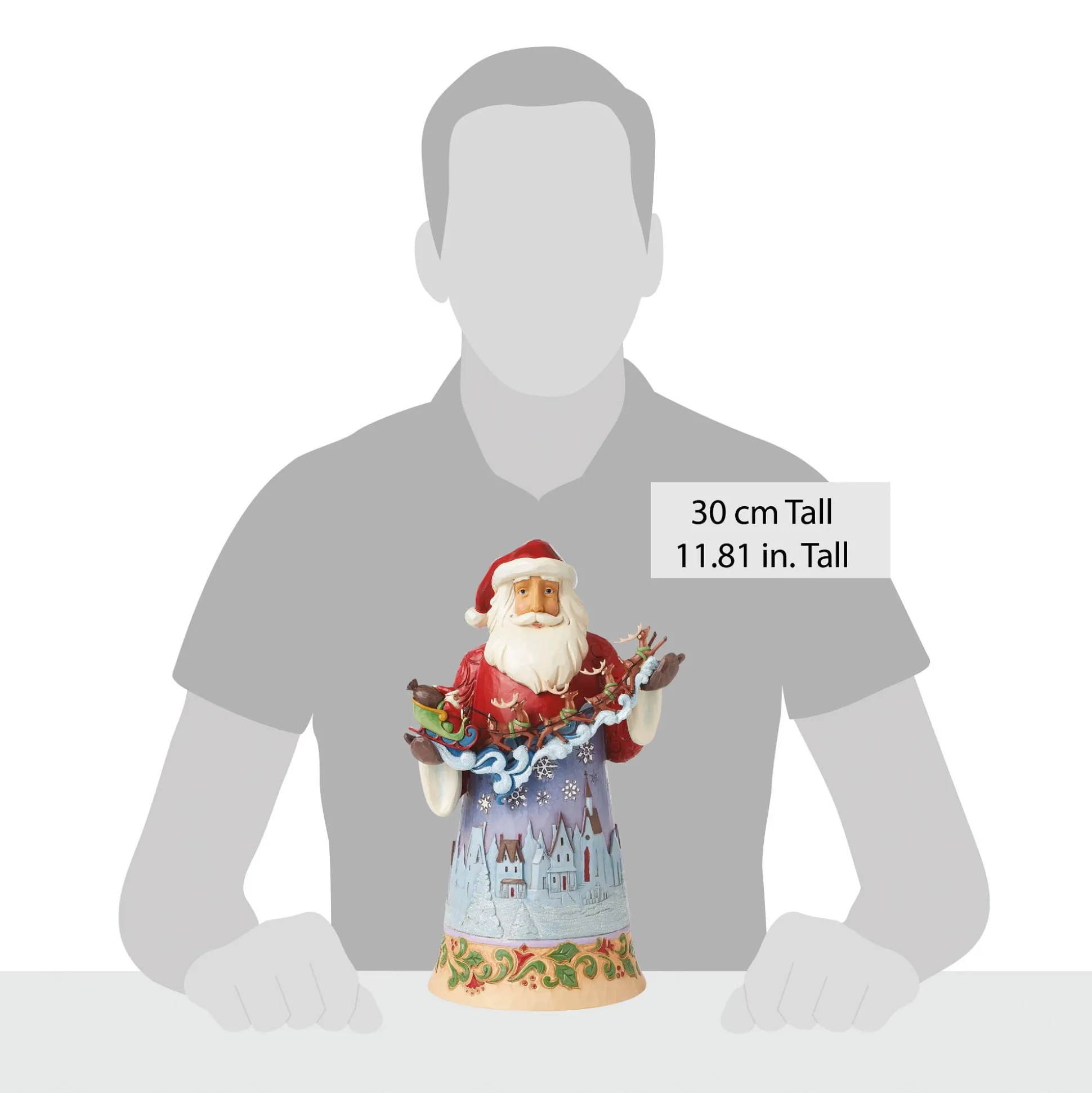 Flash Sale Enesco Gift Santa Over Night Sky Figurine