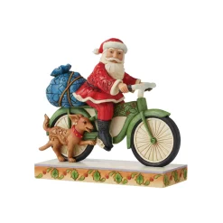 Cheap Enesco Gift Santa Riding Bicycle