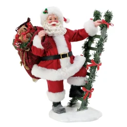 Discount Department 56 Santa Steps Up